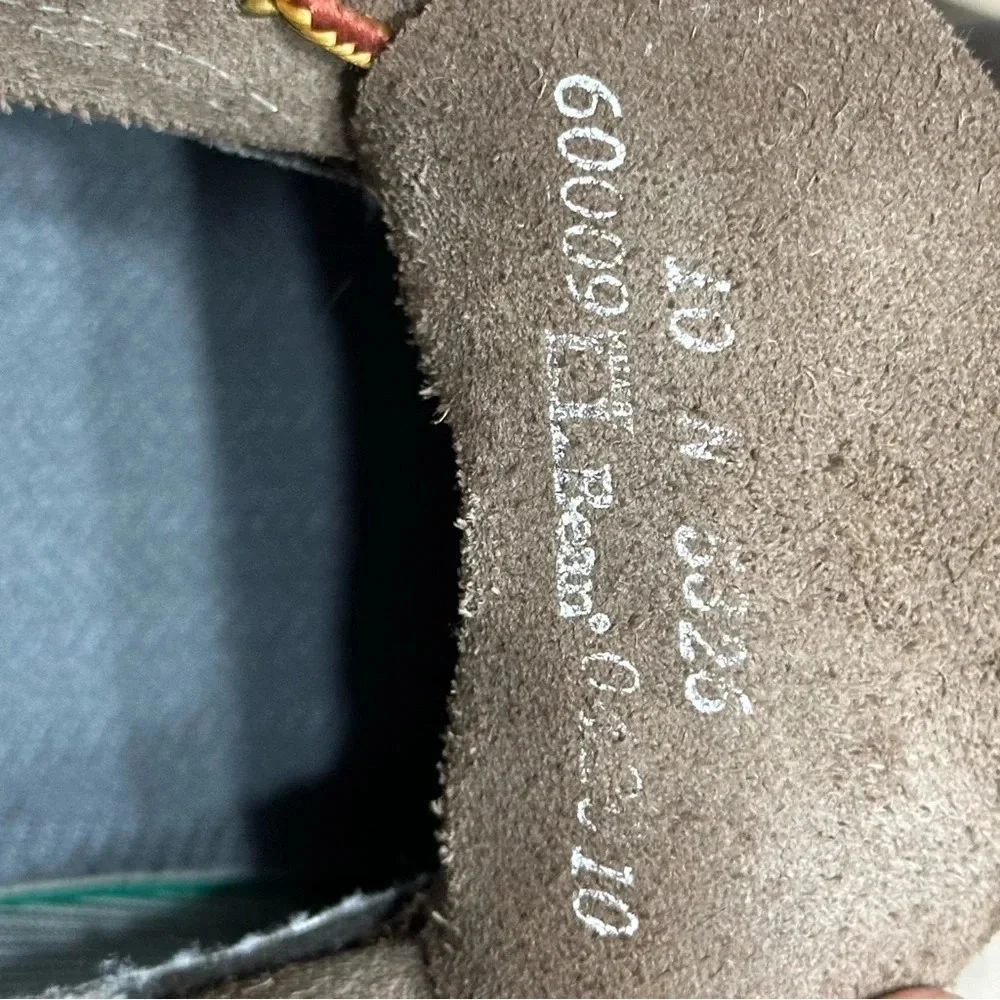 L.L. Bean Waterproof, Mud proof Gum sole Lace Up Bean Boots Shoes Size 10 N